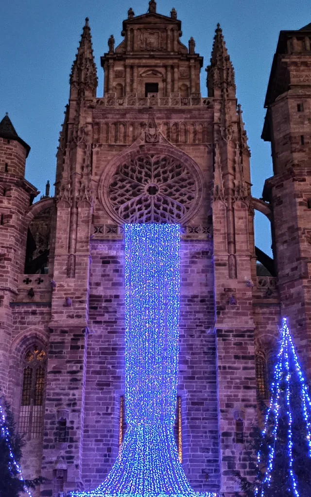 Forêt lumineuse à Rodez