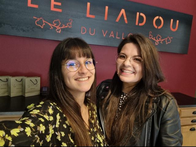 Pauline et Noémie de la boutique Le Liadou du Vallon