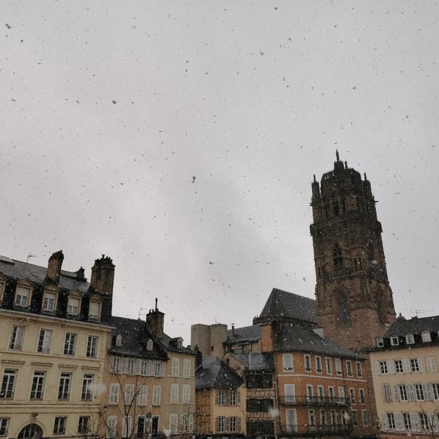 Neige à Rodez