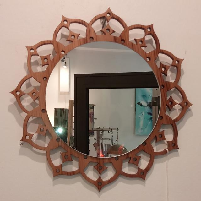 Miroir artisanal par l'atelier Tutti Colori