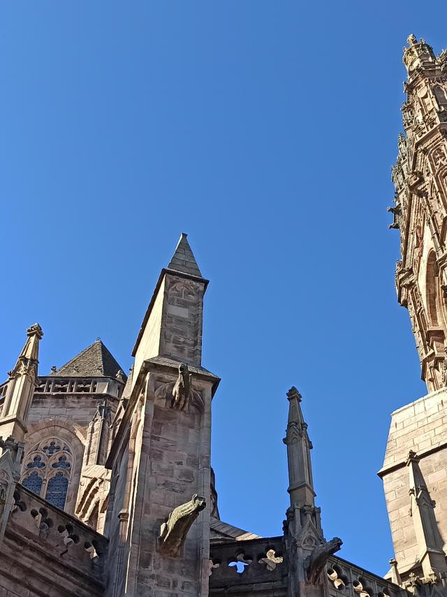 Chevet de la cathédrale et clocher