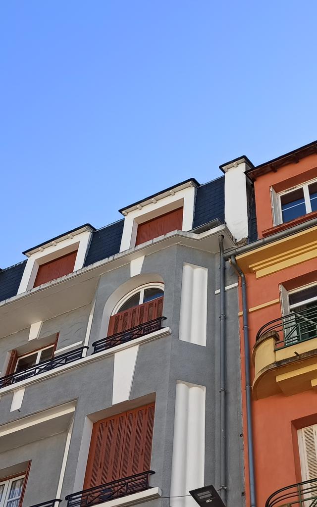 Immeubles réalisés par l'architecte Jean Vigouroux, rue Pasteur