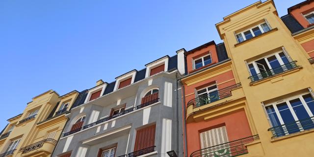 Immeubles réalisés par l'architecte Jean Vigouroux, rue Pasteur