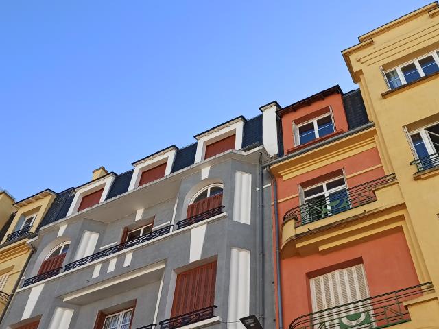 Immeubles réalisés par l'architecte Jean Vigouroux, rue Pasteur