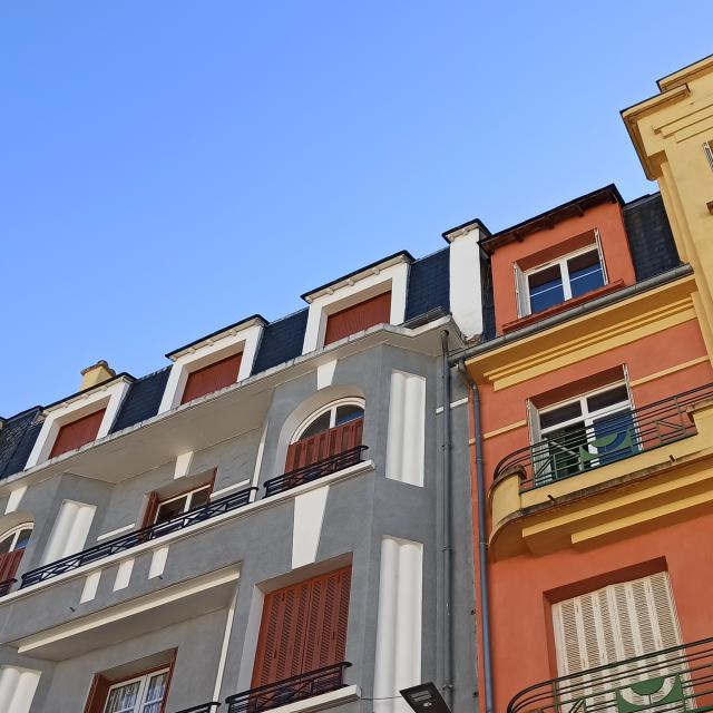 Immeubles réalisés par l'architecte Jean Vigouroux, rue Pasteur