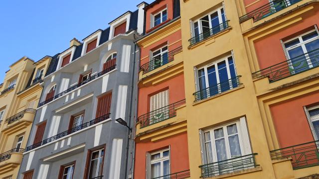 Immeubles réalisés par l'architecte Jean Vigouroux, rue Pasteur