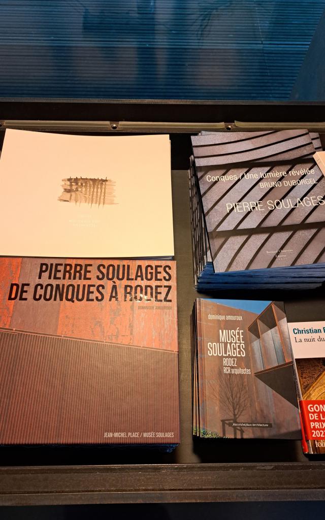 Ouvrages dédié à Pierre Soulages