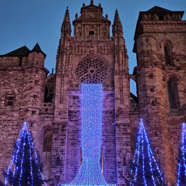 Noël à Rodez : la cascade