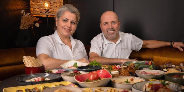 La famille Moussallem - Restaurant Le Cèdre