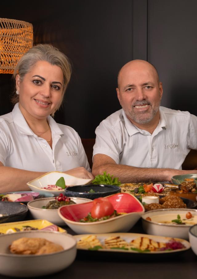 La famille Moussallem - Restaurant Le Cèdre